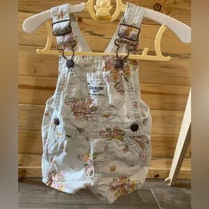 pink OshKosh short overalls